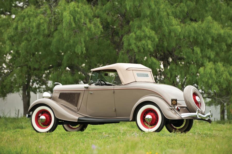  Ford DeLuxe Roadster 1934 года  (фото 21 из 43)